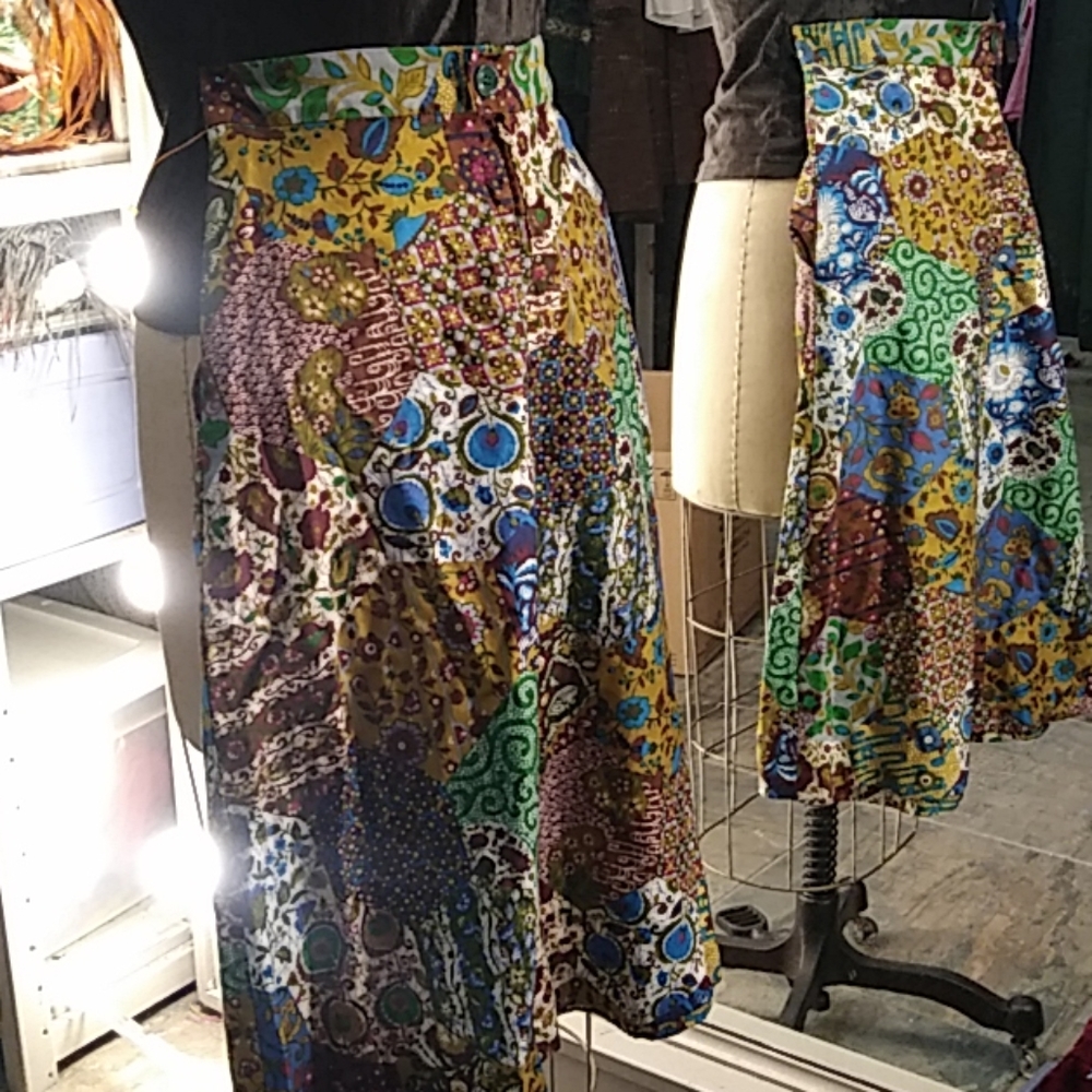 Vintage Quilted Skirt